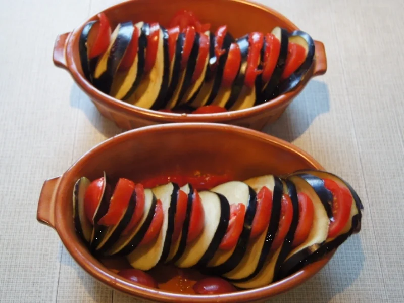 Auberginen-Tomaten-Auflauf - Rezept - Bild Nr. 7