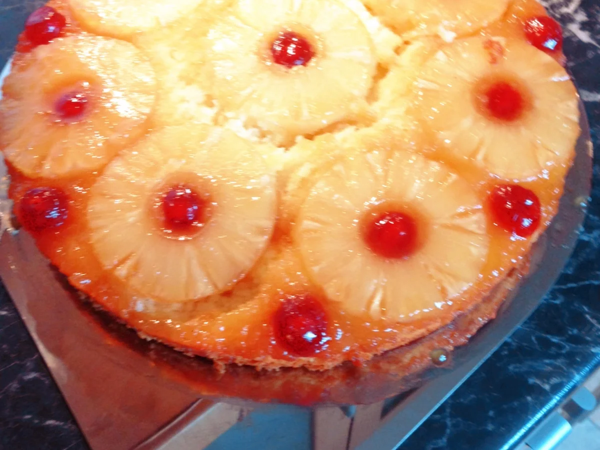 Rezept: Pineapple Upsidedown Cake Bild Nr. 3210 Pineapple Upsidedown Cake - Rezept - Bild Nr. 3210