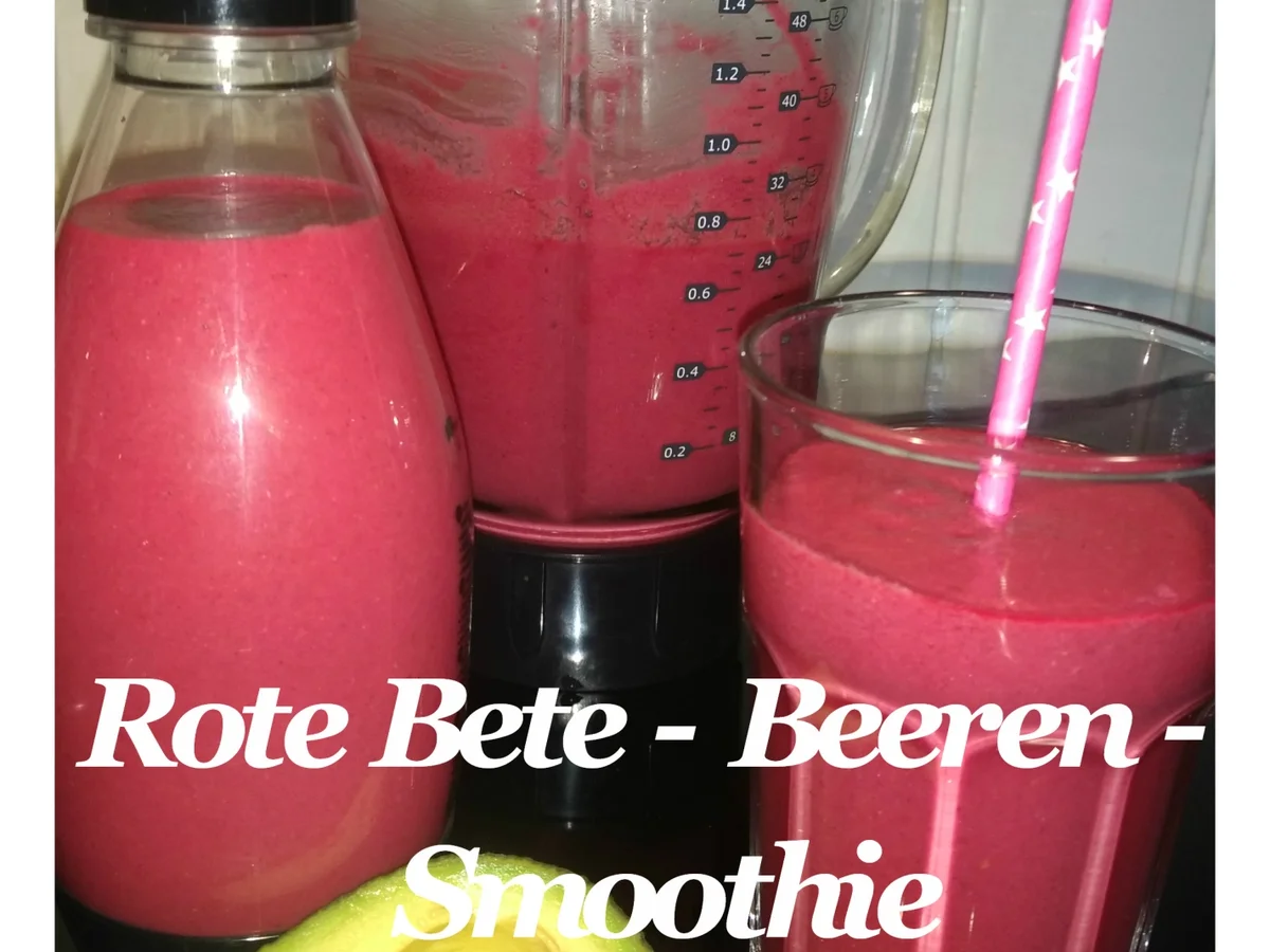 Rezept: BiNe` S ROTE BETE - BEEREN - SMOOTHIE Bild Nr. 2 BiNe` S ROTE BETE - BEEREN - SMOOTHIE - Rezept - Bild Nr. 2