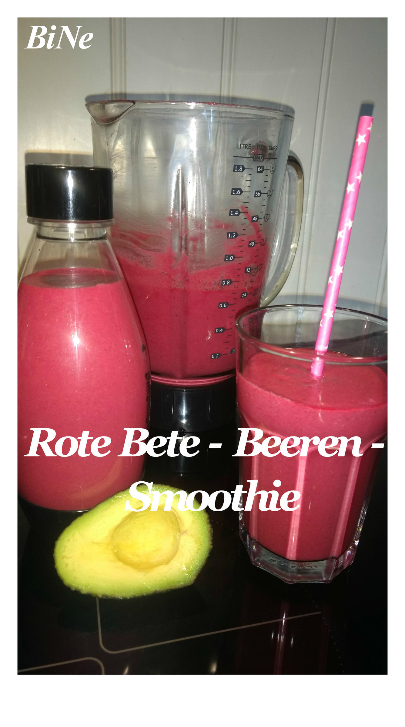 Bilder für BiNe` S ROTE BETE - BEEREN - SMOOTHIE - Rezept