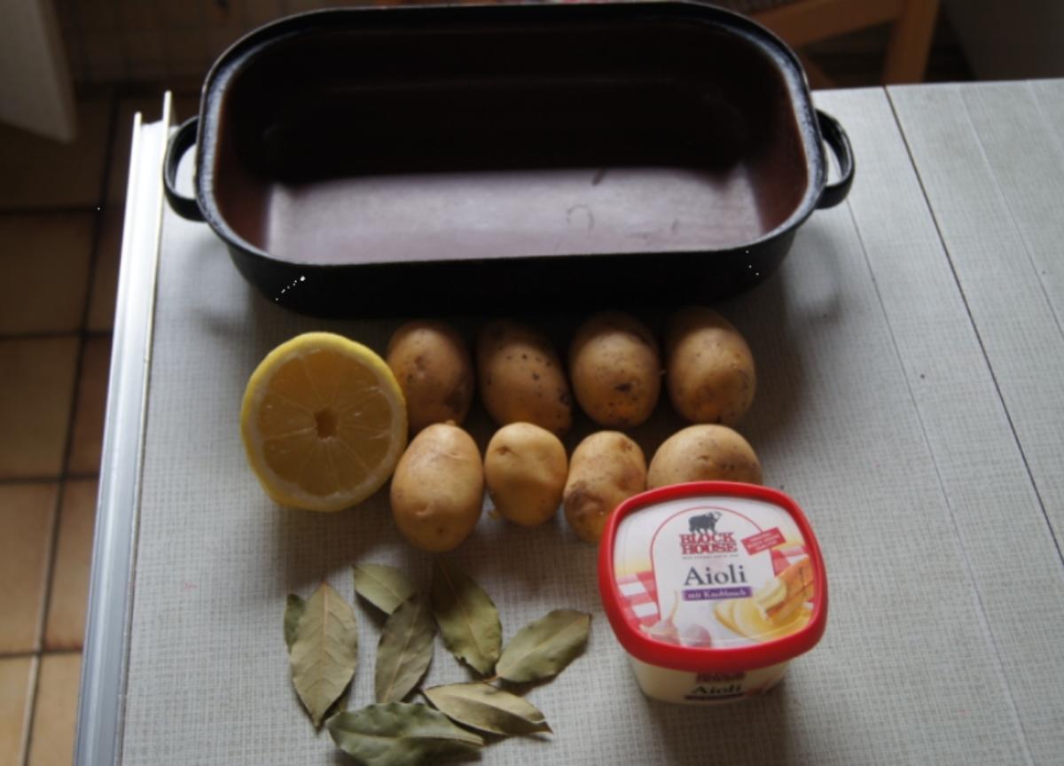 Würzige Backkartoffeln mit Knoblauch-Aioli - Rezept - Bild Nr. 3
