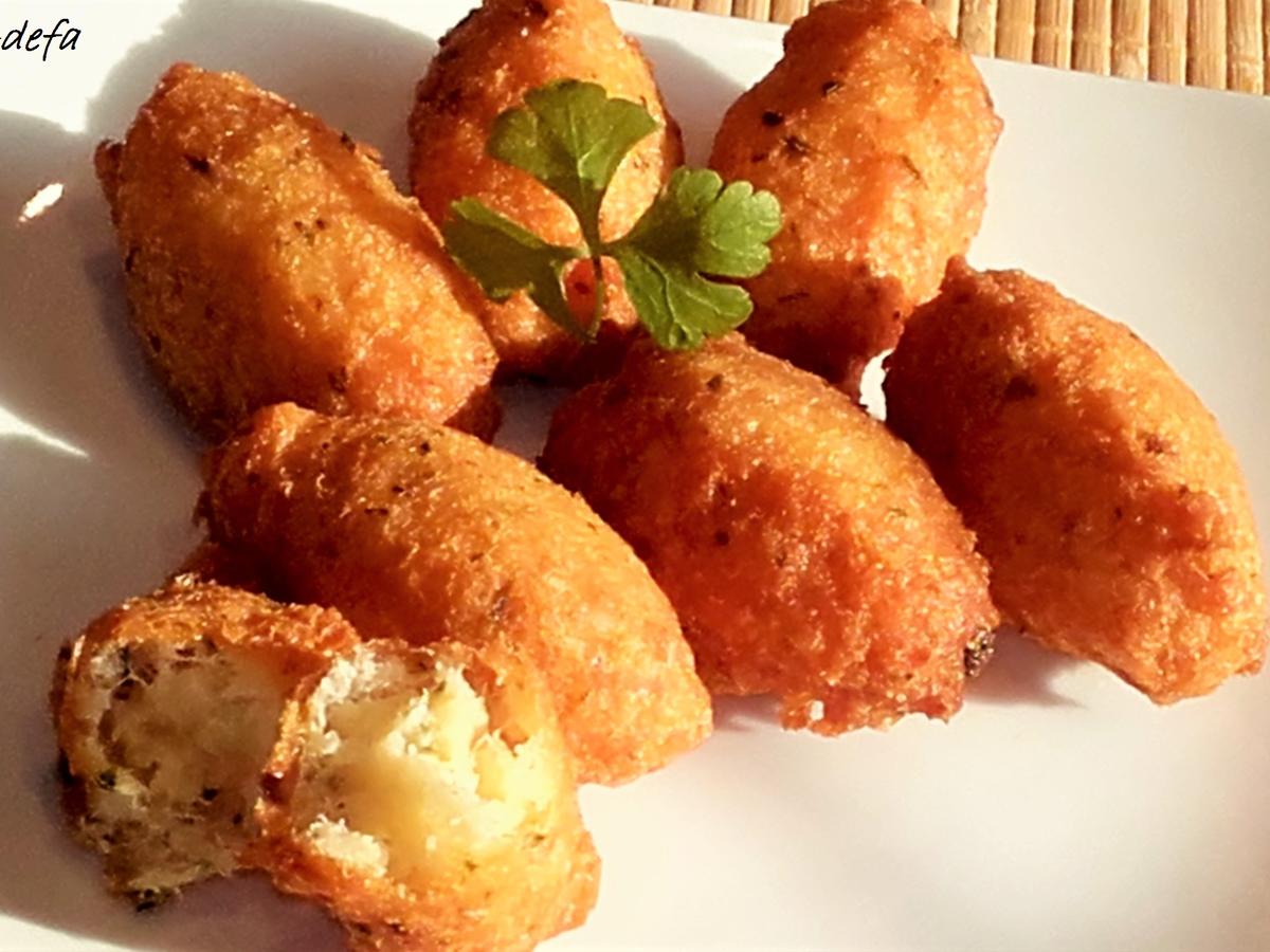 Pastéis de Bacalhau - Portugiesische Stockfisch Pasteten - Rezept ...