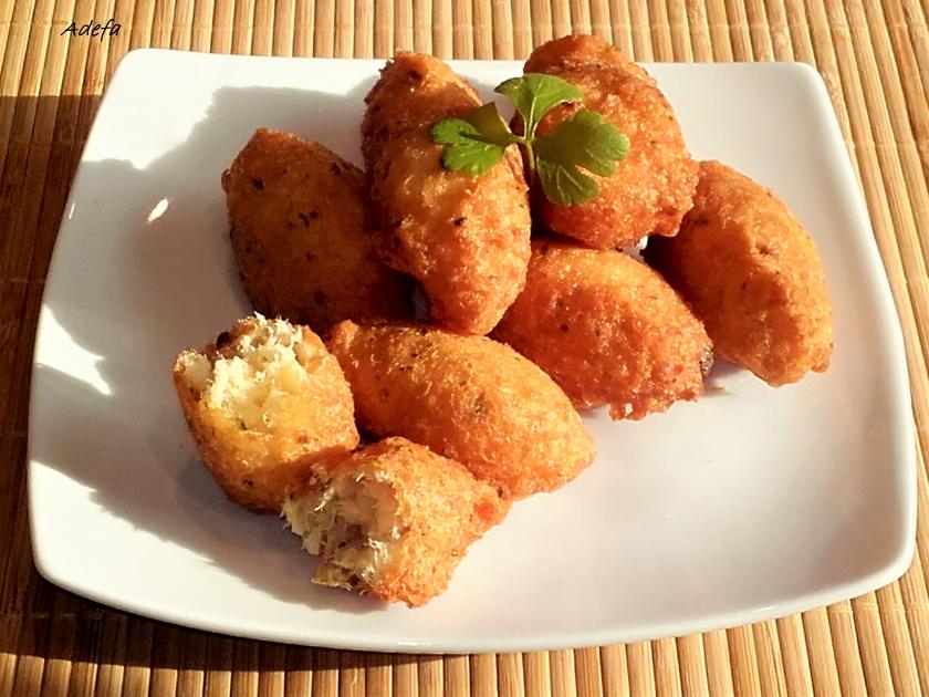 Pastéis de Bacalhau Portugiesische Stockfisch Pasteten - einfach - von ...