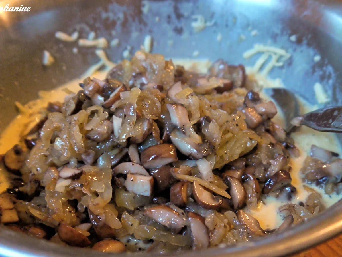 Champignon-Kartoffel-Tarte - Rezept - Bild Nr. 3238