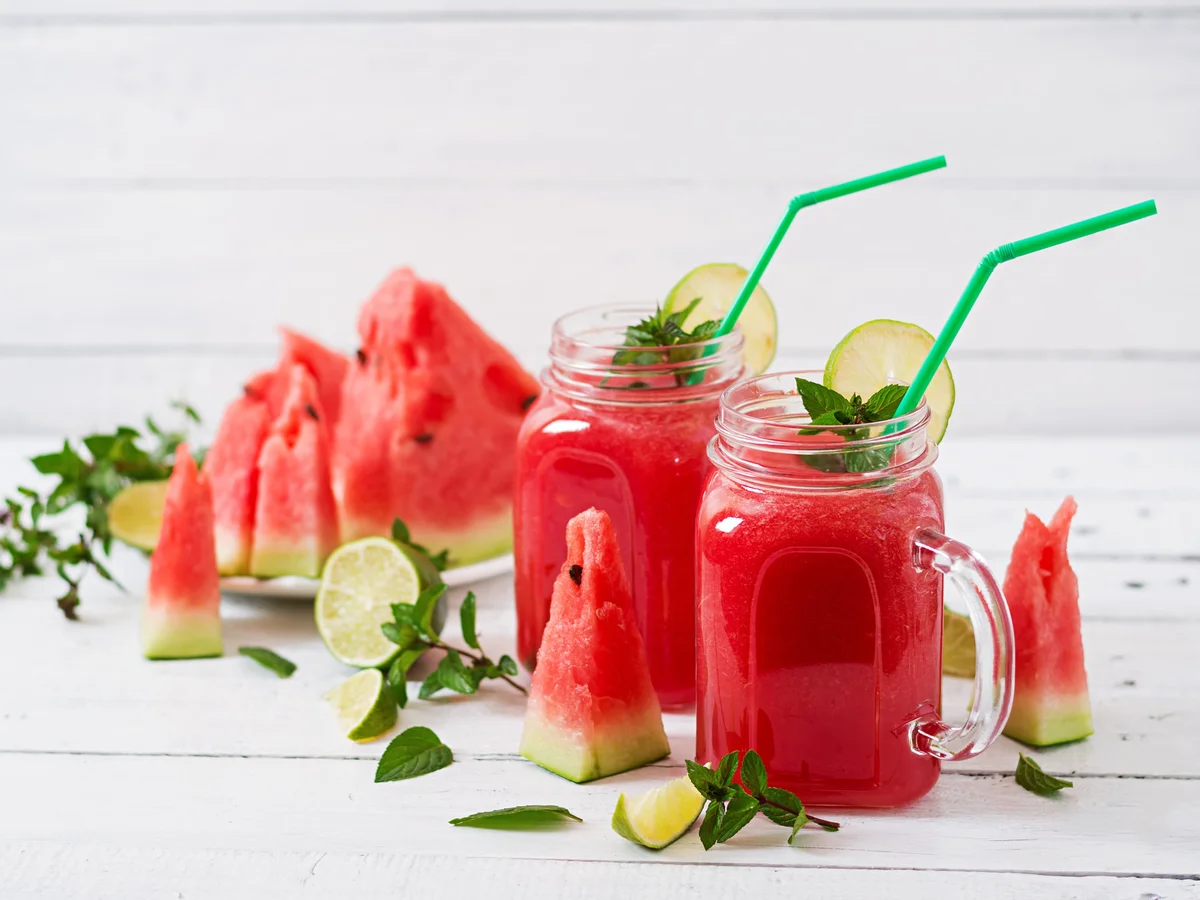Wein-Slush mit Wassermelone und Rosé-Wein - Rezept - Bild Nr. 2