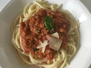 Nudeln an schneller Thunfisch - Tomatensoße a la Ari - Rezept - Bild Nr. 3227