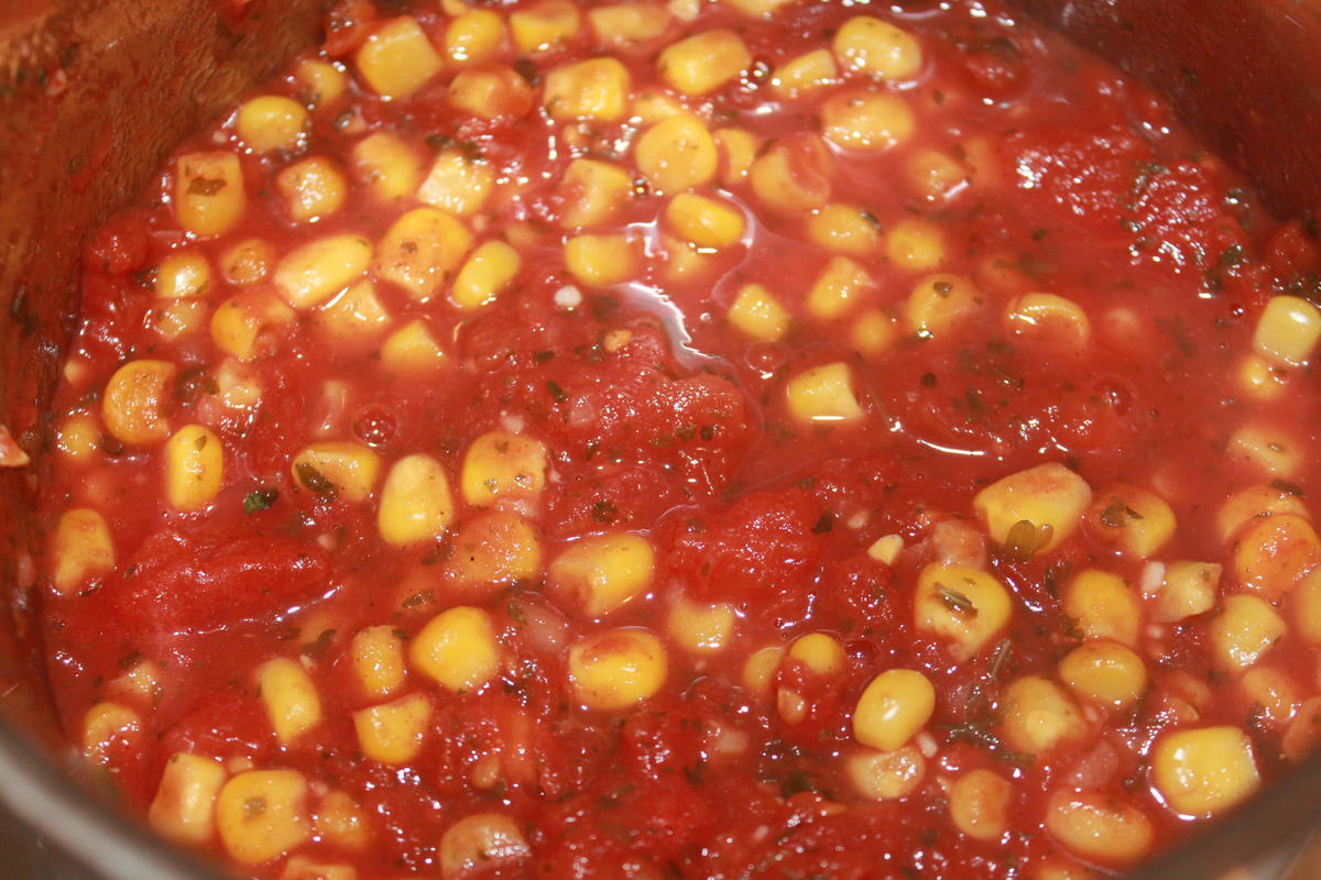 Mais-Tomaten-Topf - Rezept - Bild Nr. 2