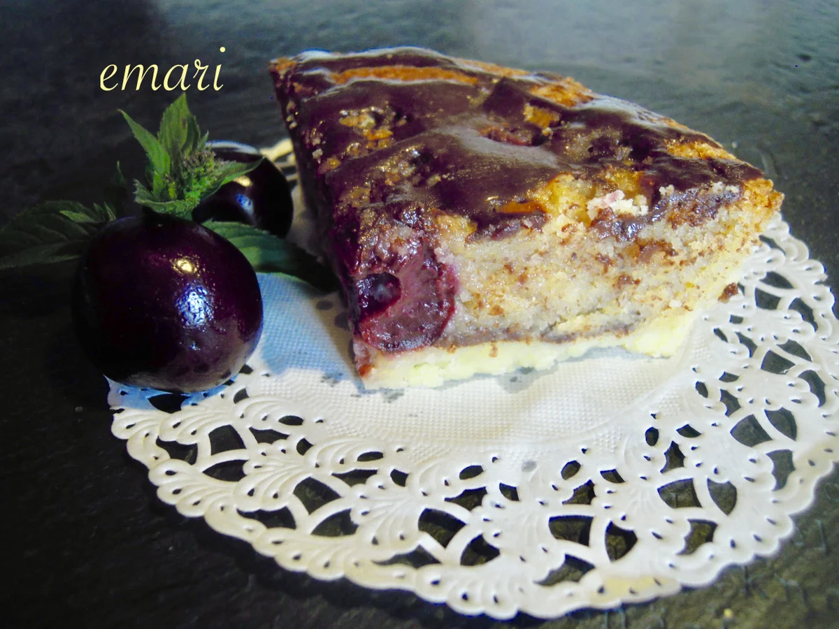 Schwarzkirsch - Schoko - Mandeltörtchen - Rezept - Bild Nr. 3241