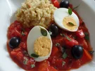 Eier in Tomatensauce mit cremiger Polenta - Rezept - Bild Nr. 3227