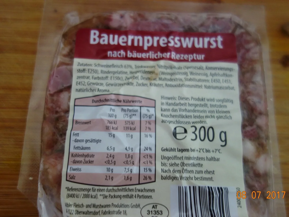 Rezept: Ein Jausenrezept; Bild Nr. 3237 Ein Jausenrezept; - Rezept - Bild Nr. 3237