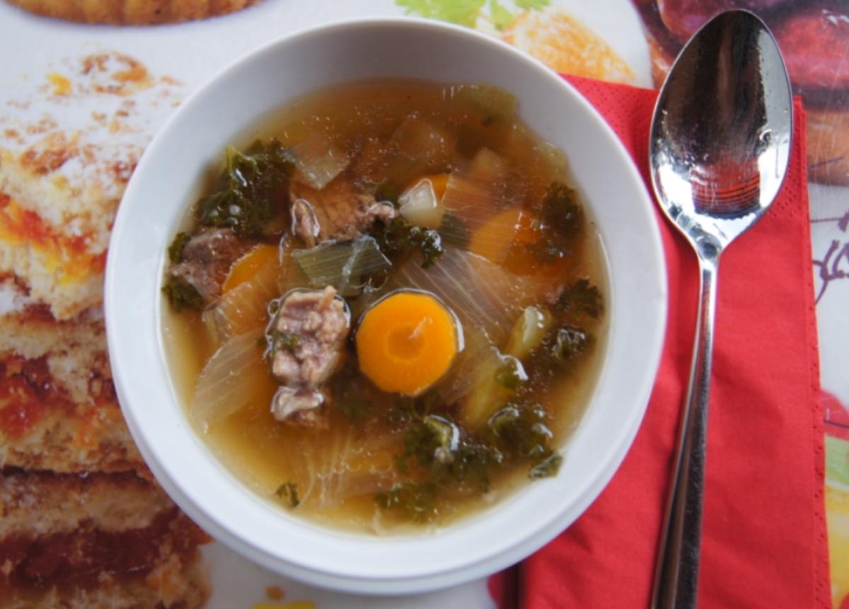 Bilder für Rindfleisch-Gemüse-Suppe - Rezept