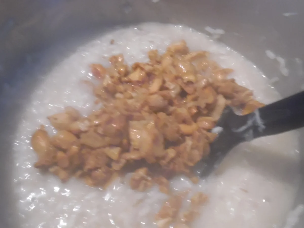 Kalbsrouladen mit Pfifferlings-Risotto und Petersilien-Schaum - Rezept - Bild Nr. 3248