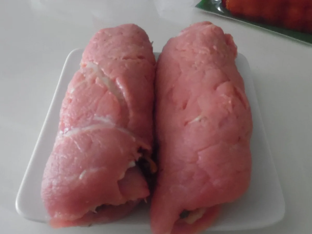 Kalbsrouladen mit Pfifferlings-Risotto und Petersilien-Schaum - Rezept - Bild Nr. 3253