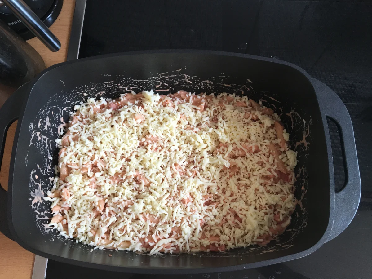 Nudelauflauf mit Mozarella und Mascarpone - Rezept - Bild Nr. 3249