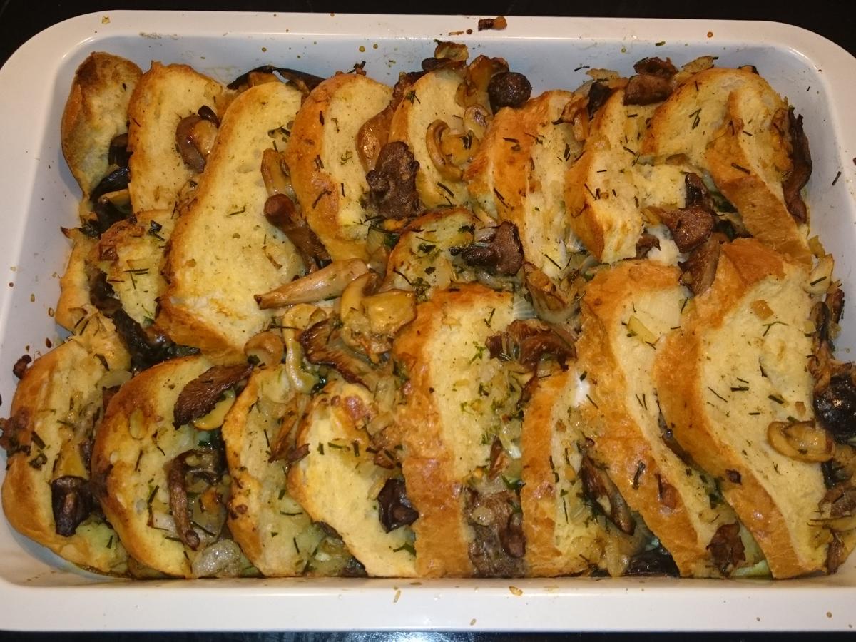 Brotauflauf mit Mischpilzen - einfach - von Skaikru Brotauflauf mit Mischpilzen - einfach - von Skaikru