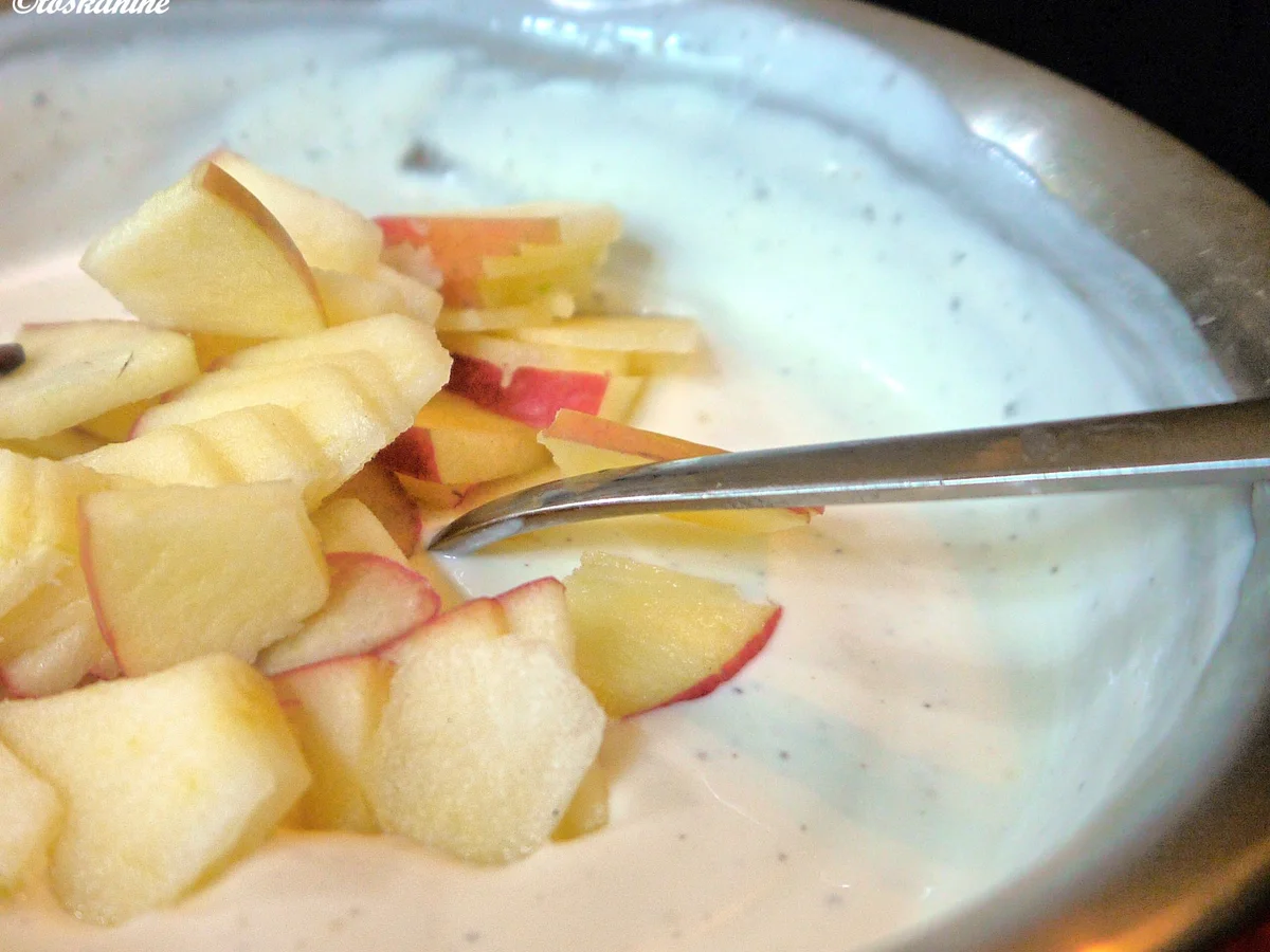 Rezept: Apfel-Schmand-Sauce Bild Nr. 5 Apfel-Schmand-Sauce - Rezept - Bild Nr. 5
