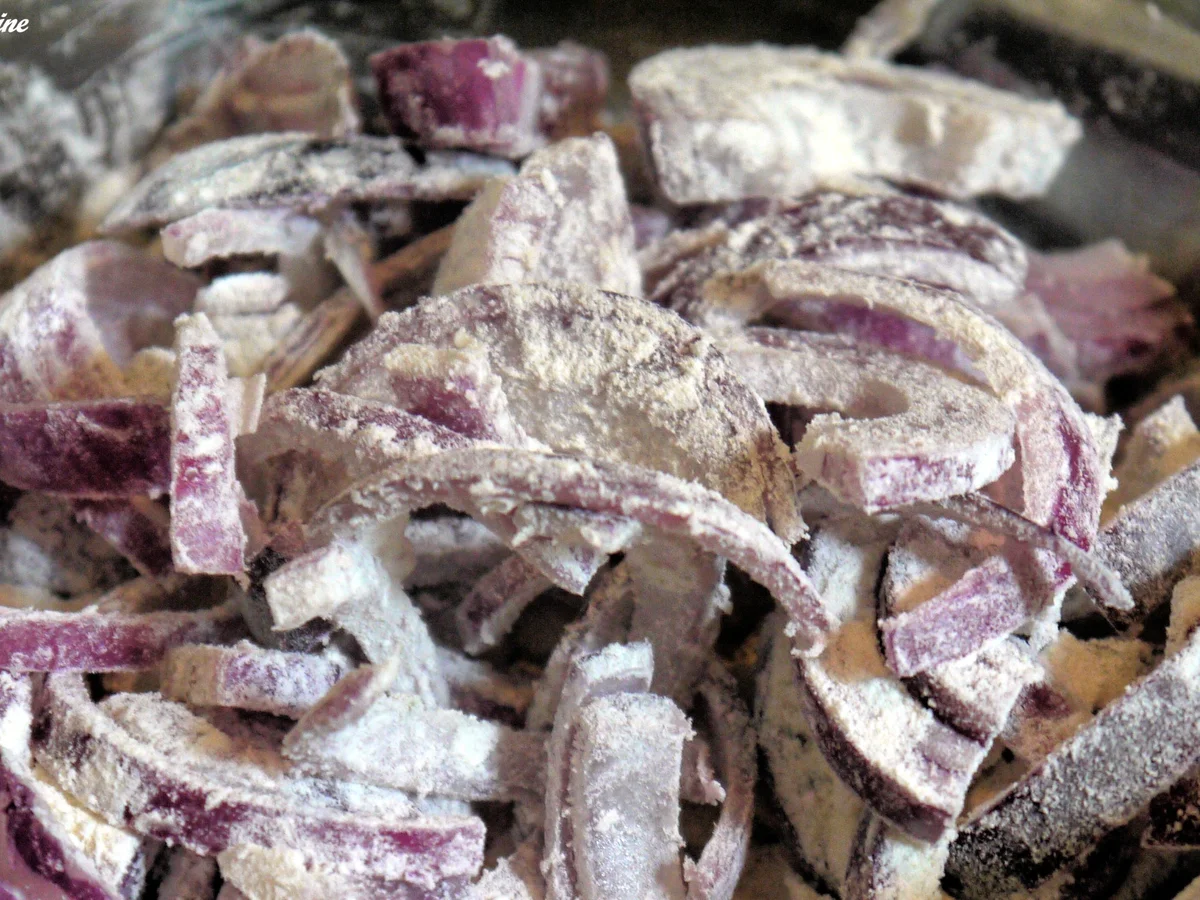 Rezept: Gefüllte Zwiebeln im Baconmantel auf Kartoffelpüree mit Röstzwiebeln Bild Nr. 3267 Gefüllte Zwiebeln im Baconmantel auf Kartoffelpüree mit Röstzwiebeln - Rezept - Bild Nr. 3267