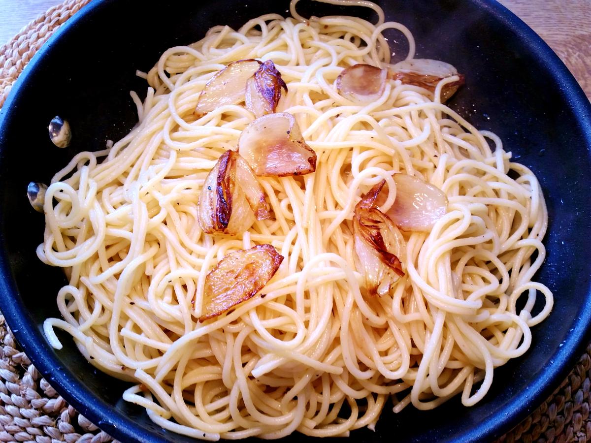 Maisgemüse mit Hähnchen Cordon bleu und Spaghetti - Rezept - Bild Nr. 3272