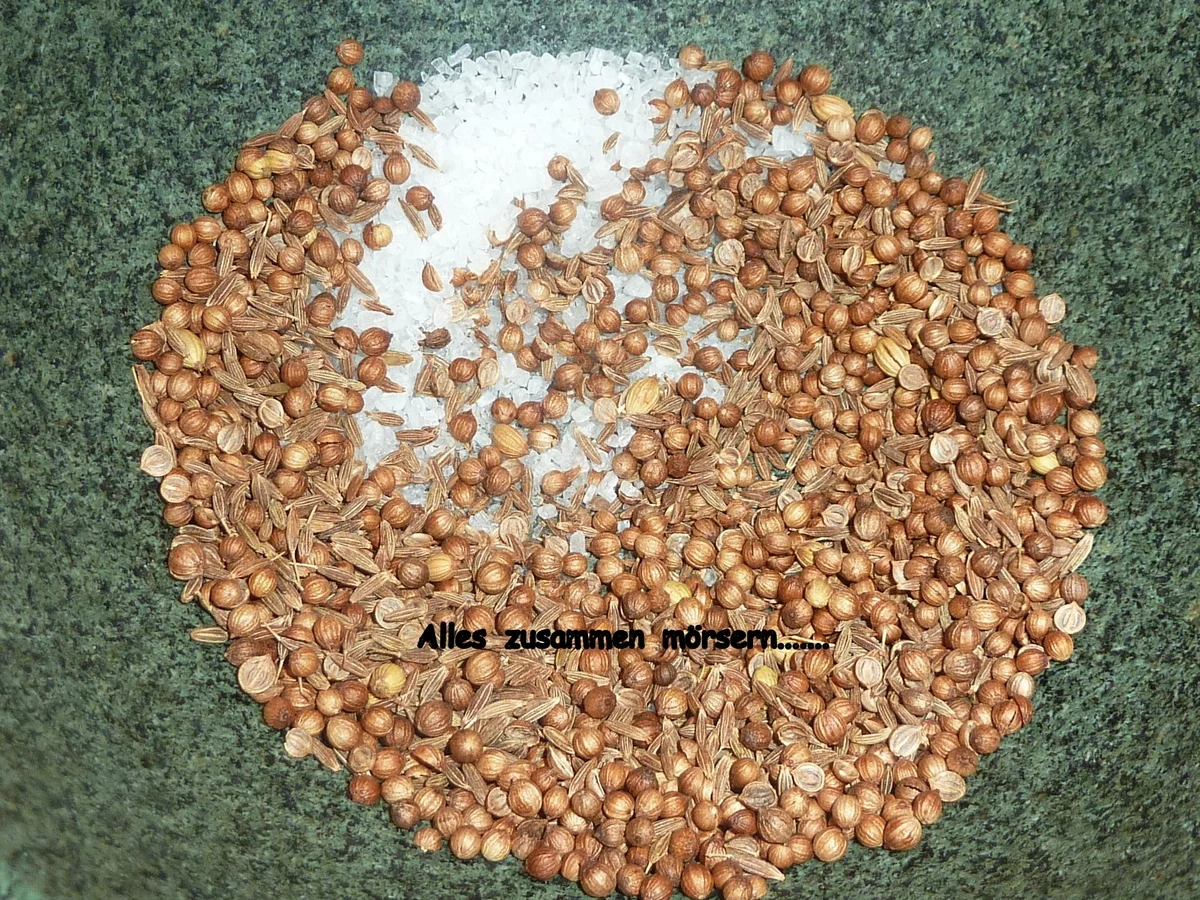 Rezept: Lammkeule mit Kreuzkümmel Kruste Bild Nr. 3305 Lammkeule mit Kreuzkümmel Kruste - Rezept - Bild Nr. 3305