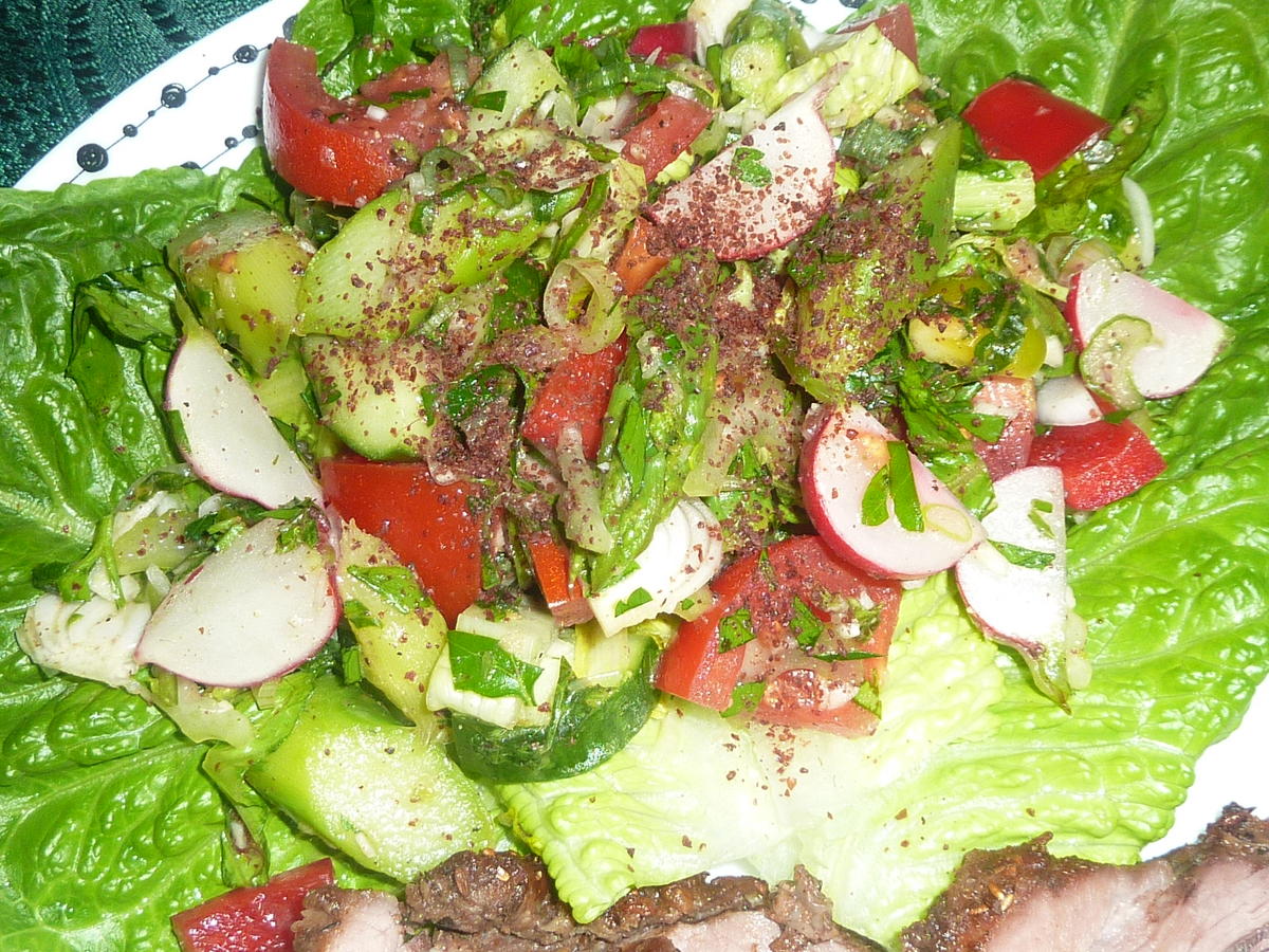 Fattoush  Salat - Rezept - Bild Nr. 3