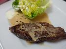 Rezept: Mit Cognac flambiertes Pfeffersteak Bild Nr. 2 Mit Cognac flambiertes Pfeffersteak - Rezept - Bild Nr. 2