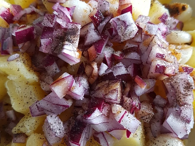 Salat mit Angler Thunfisch - Rezept - Bild Nr. 3308