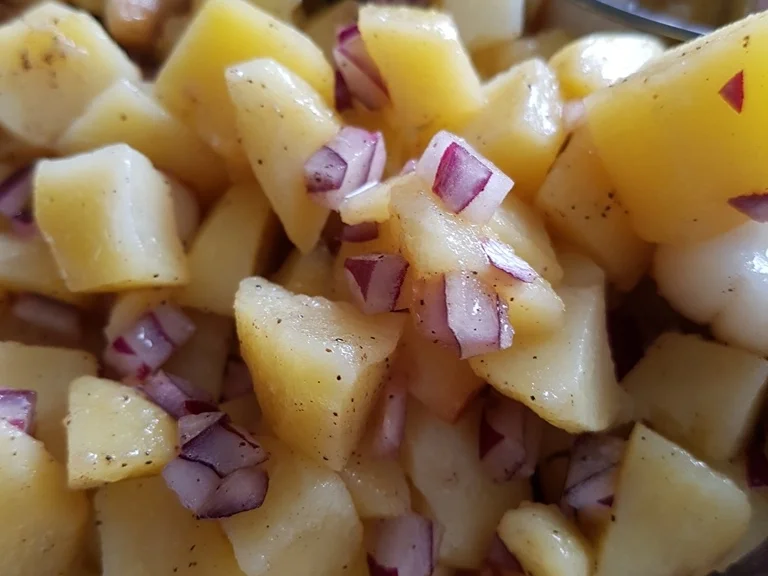 Salat mit Angler Thunfisch - Rezept - Bild Nr. 3309