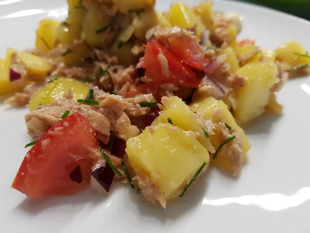Salat mit Angler Thunfisch - Rezept - Bild Nr. 3315
