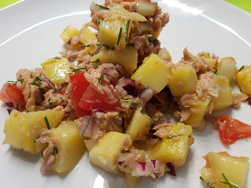 Salat mit Angler Thunfisch - Rezept - Bild Nr. 3317