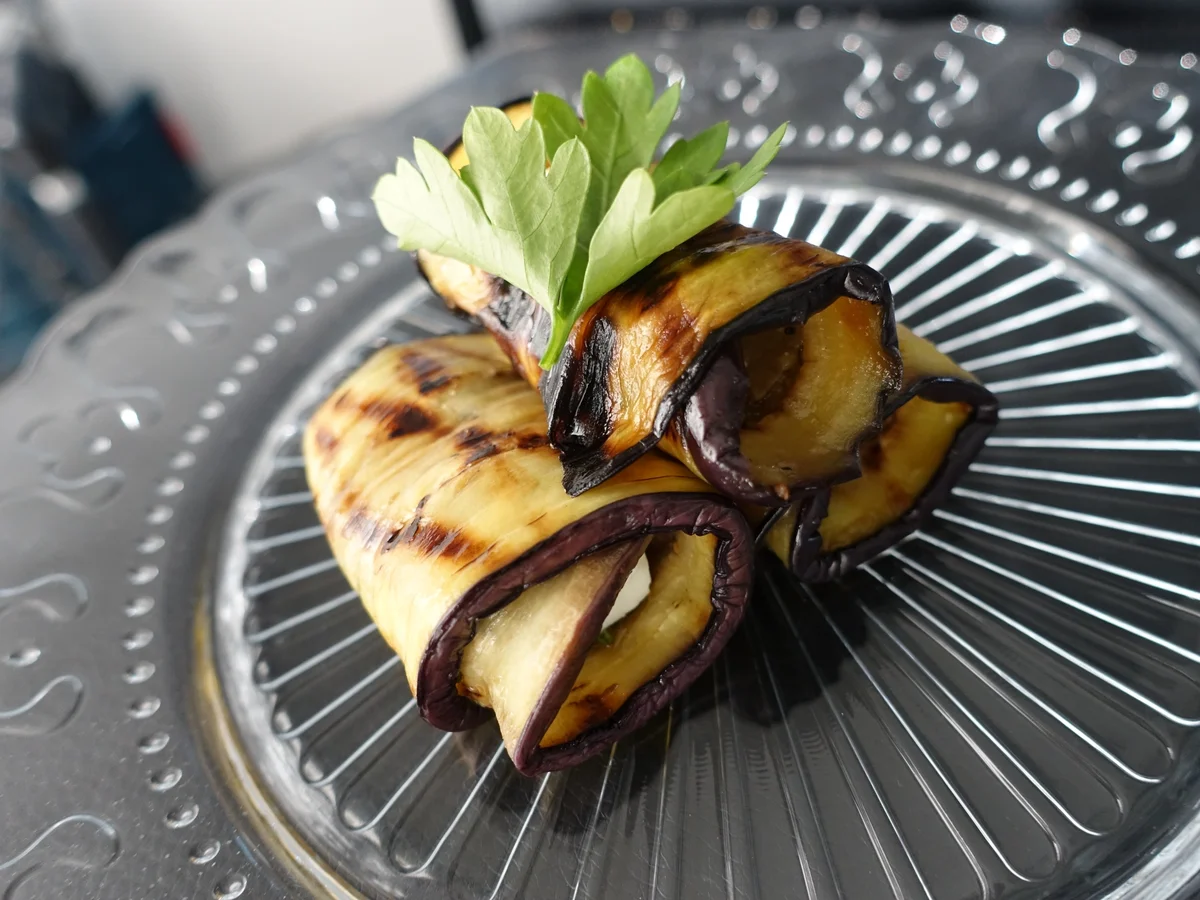 Auberginenröllchen mit Feta - Rezept - Bild Nr. 3301