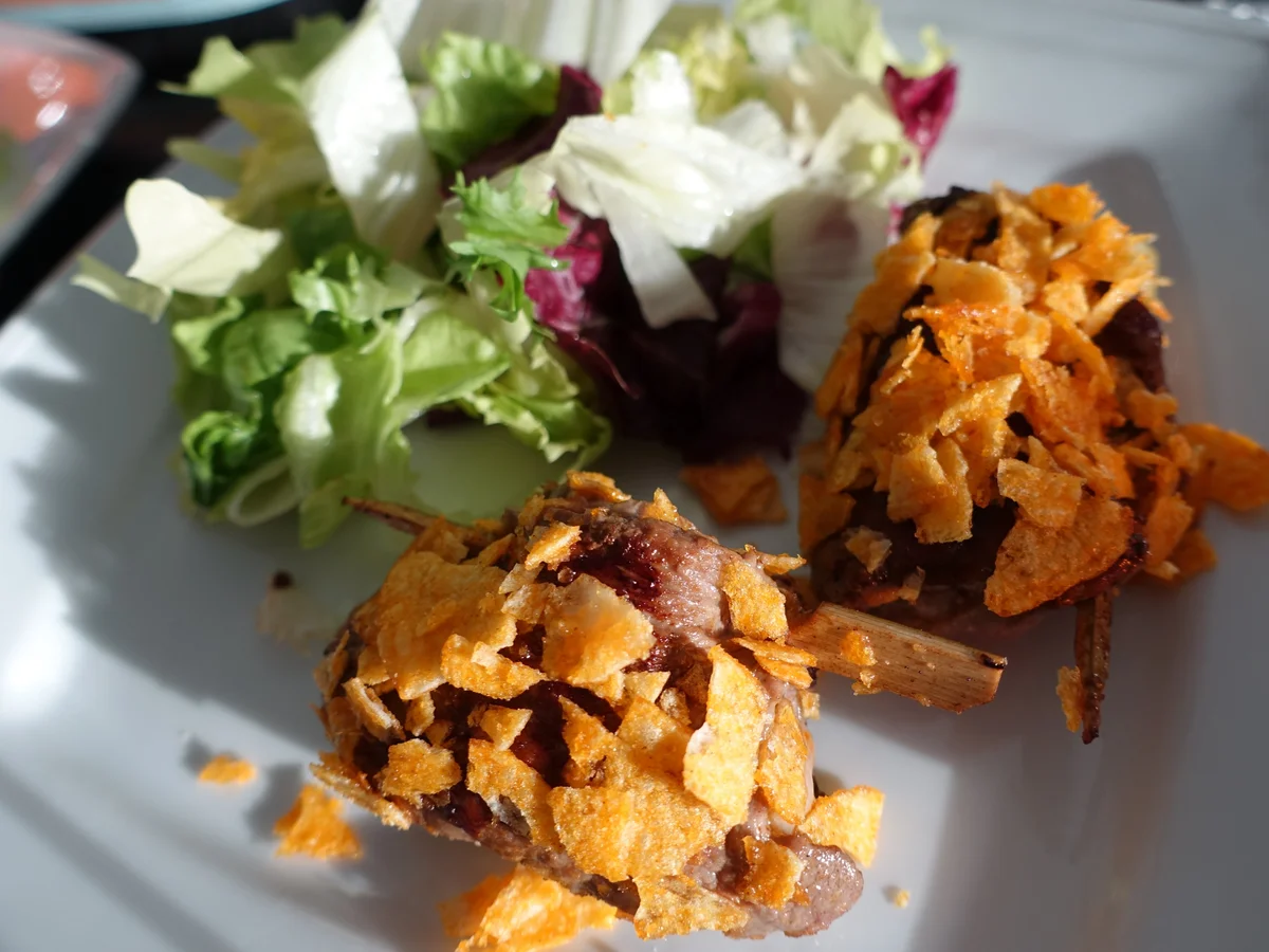 Raffiniertes Rinds-Cordon-Bleu mit Pommes Chips - Rezept - Bild Nr. 3301