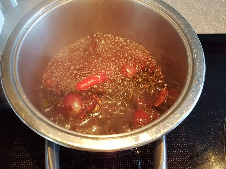 Lammlachs mit Beilage à la Biggi - Rezept - Bild Nr. 3317