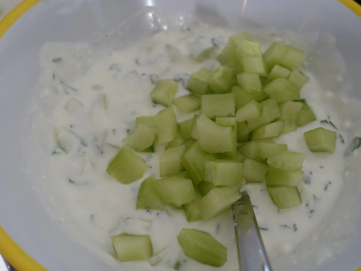 Miami Spice Chicken mit Melonen Salat und Papadam Chips - Rezept - Bild Nr. 3324