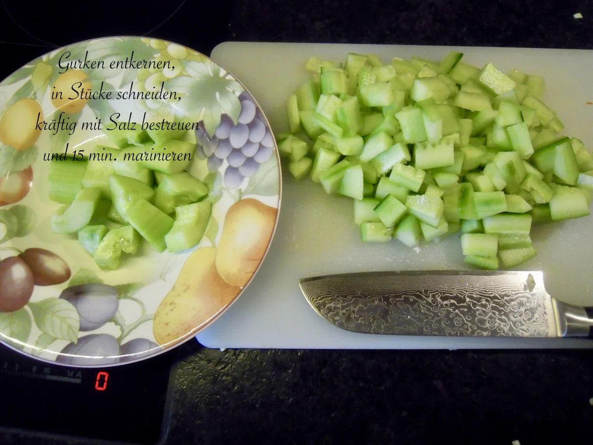 Marokkanische Gurkensuppe - Rezept - Bild Nr. 3343