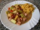 schnelle bunte Pfanne - Rezept
