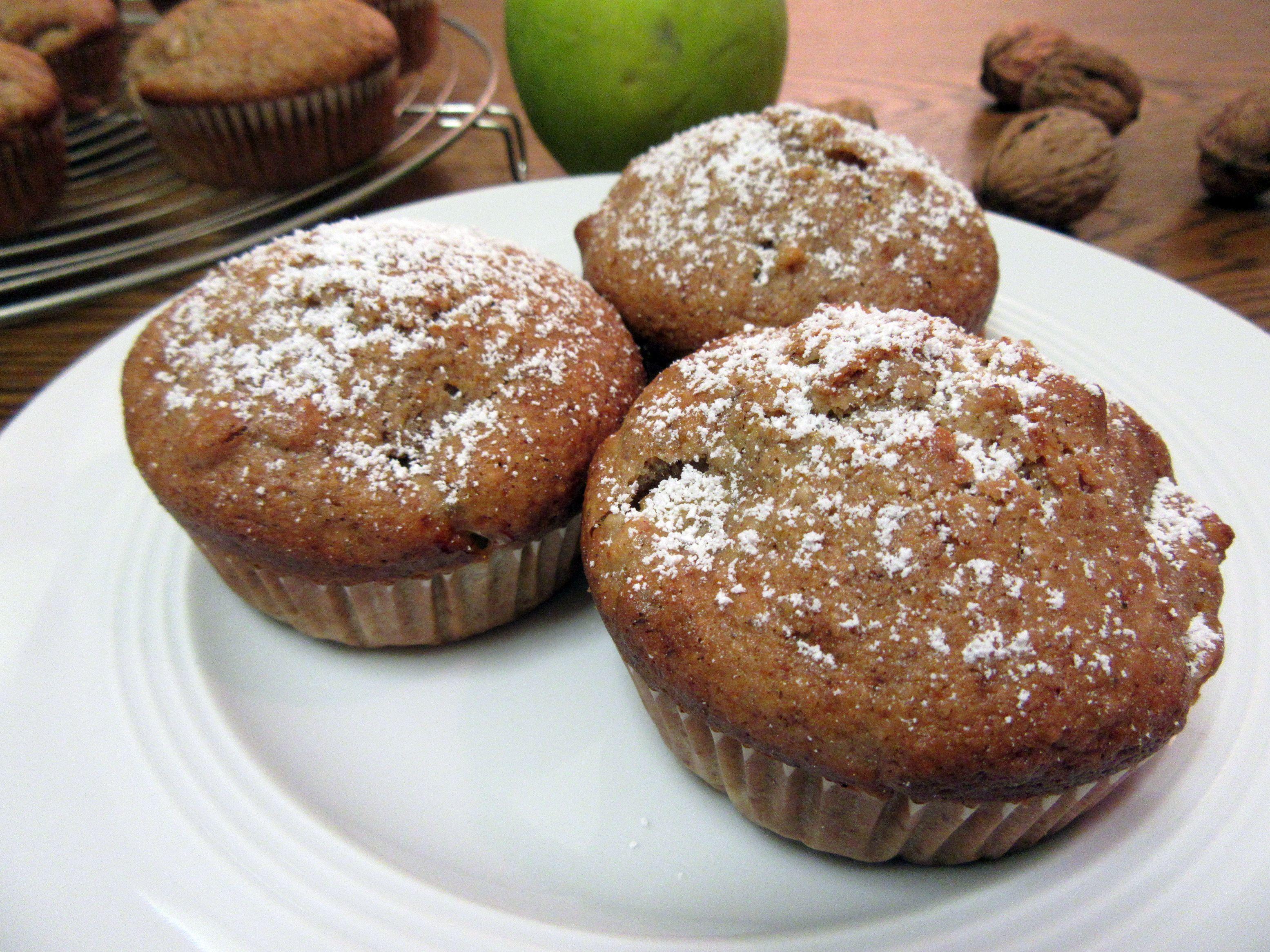 Bilder für Buchweizen-Apfel Muffins Rezept