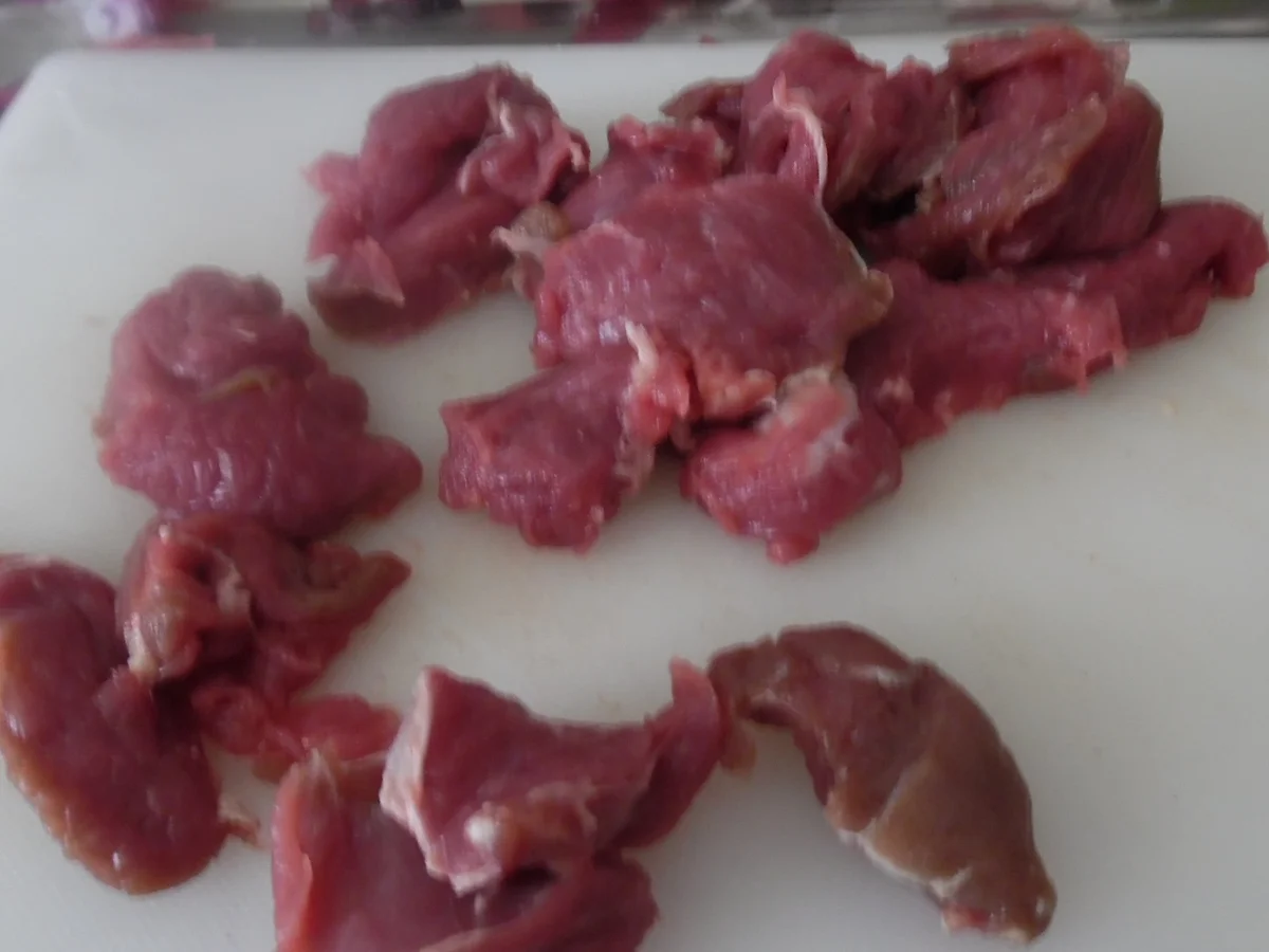 Lamm-Bohnen-G'röstl mit Schafskäse - Rezept - Bild Nr. 3352