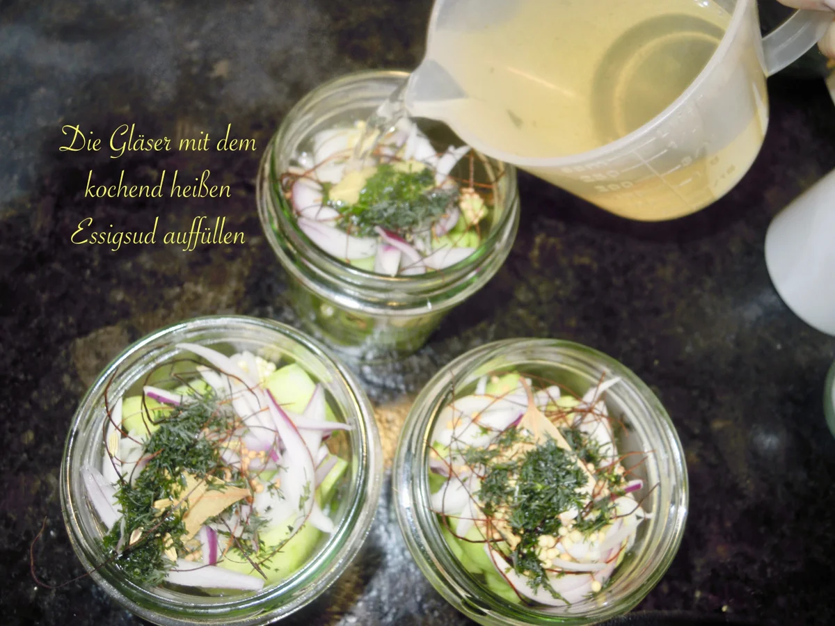 eingelegte Senfgurken - Rezept - Bild Nr. 3353