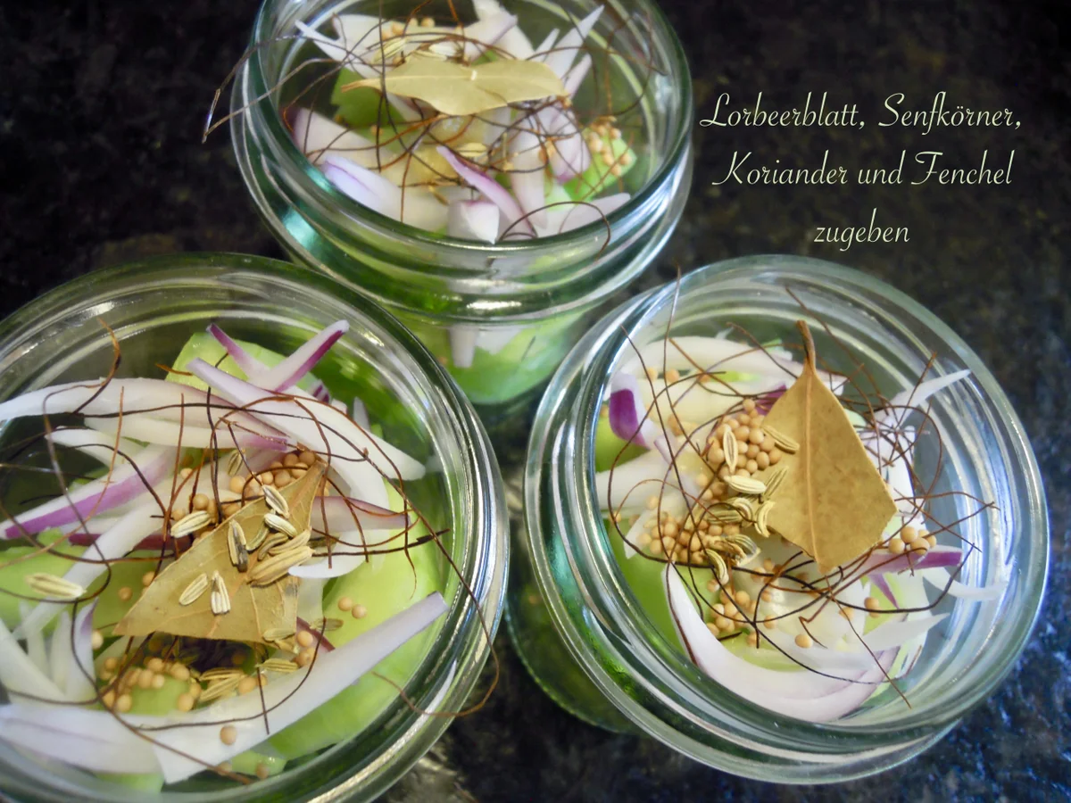 eingelegte Senfgurken - Rezept - Bild Nr. 3361