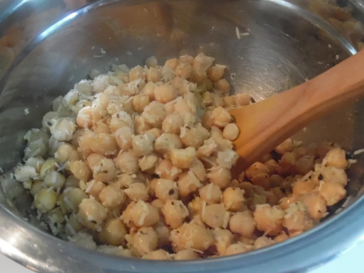 Parmesan-Kichererbsen - Rezept - Bild Nr. 3364