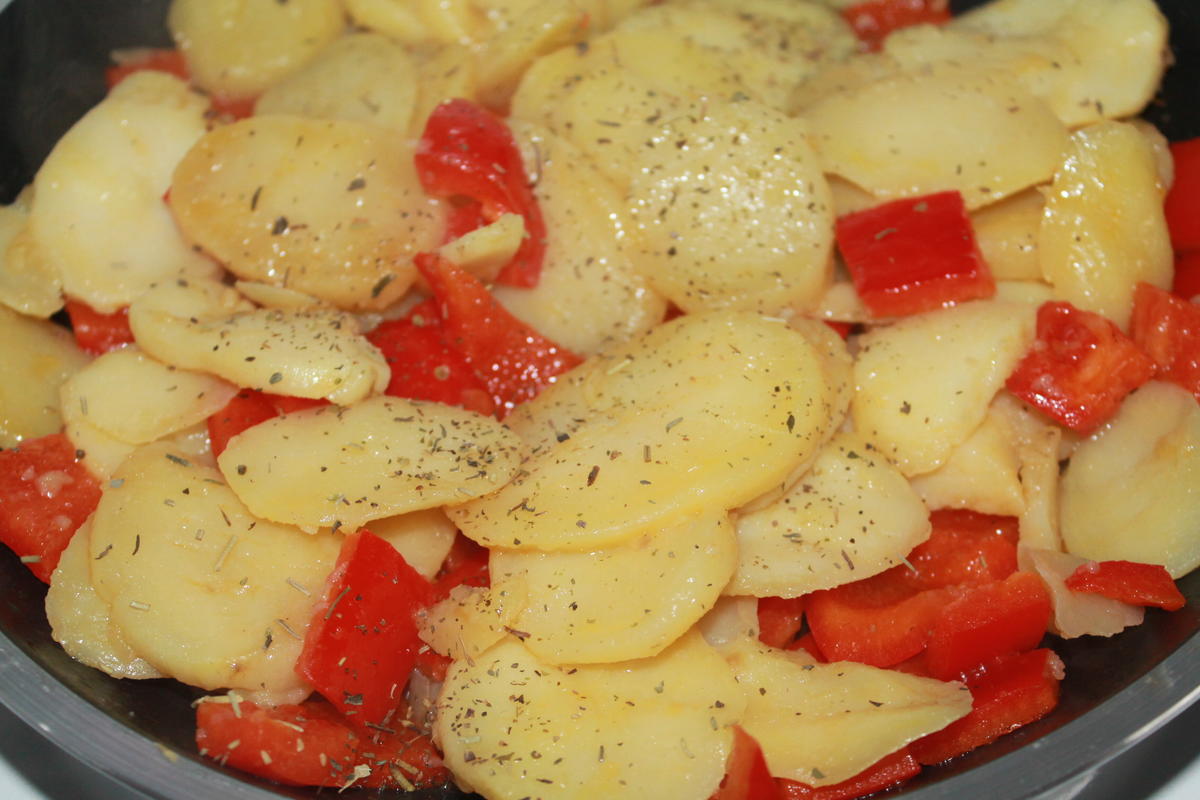 Bratkartoffel mit Paprika - Rezept - Bild Nr. 2