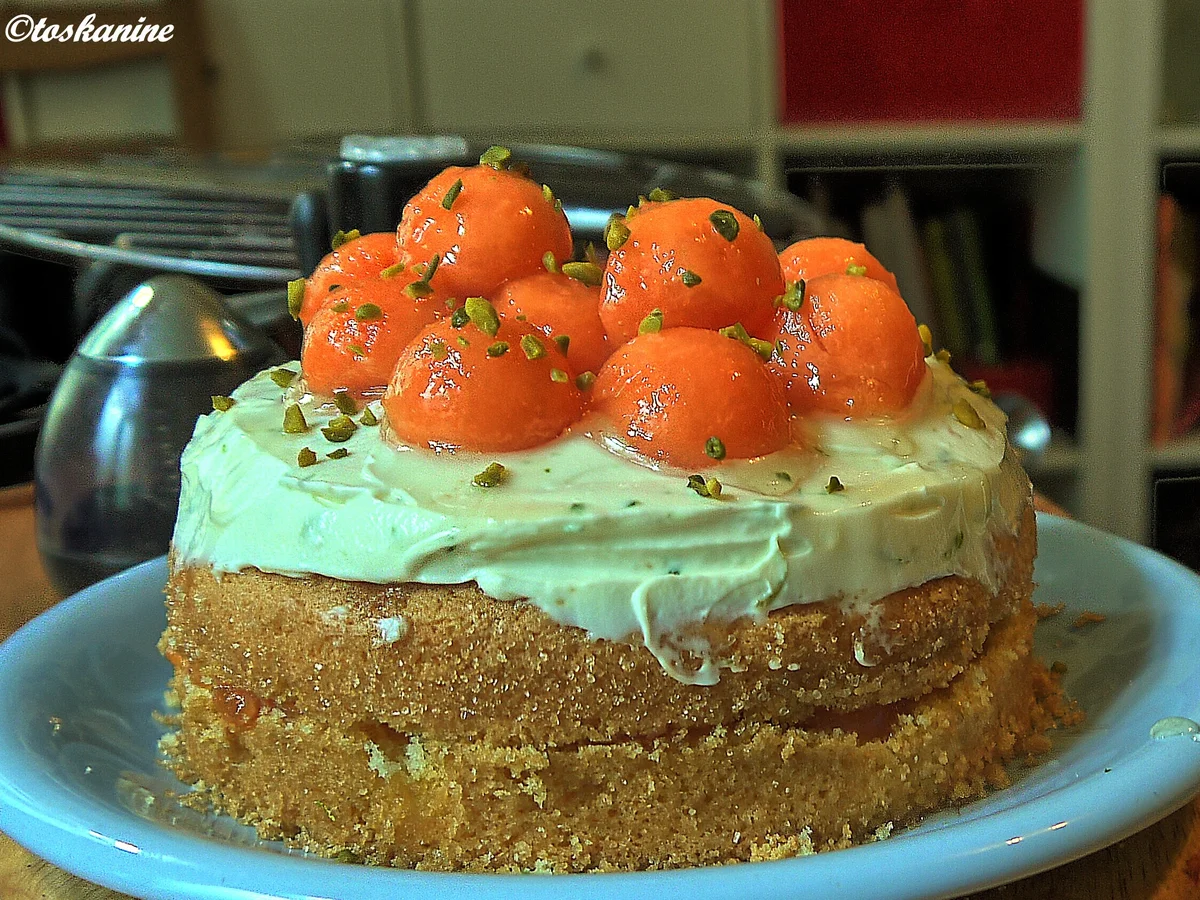 Naked Cantaloupe-Cake - Rezept - Bild Nr. 3