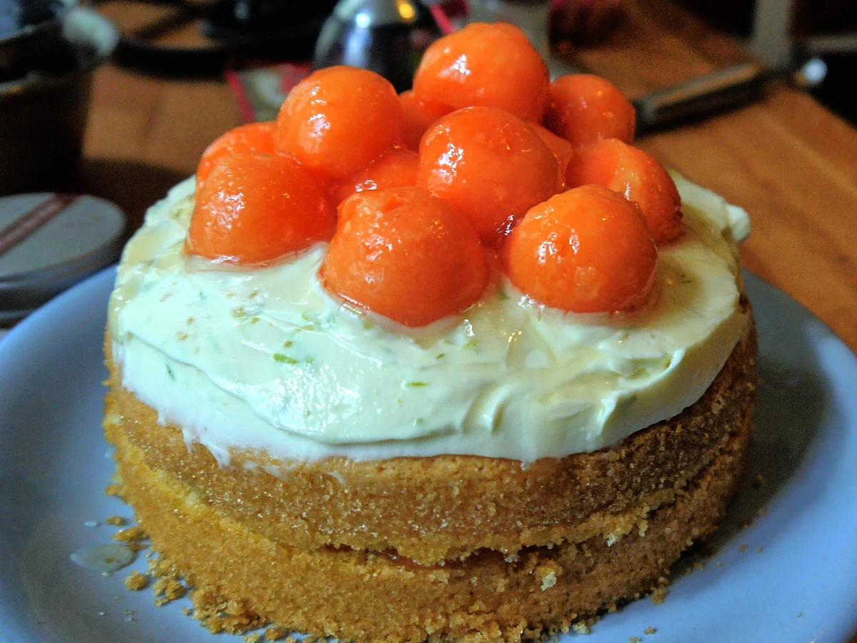 Naked Cantaloupe-Cake - Rezept - Bild Nr. 18