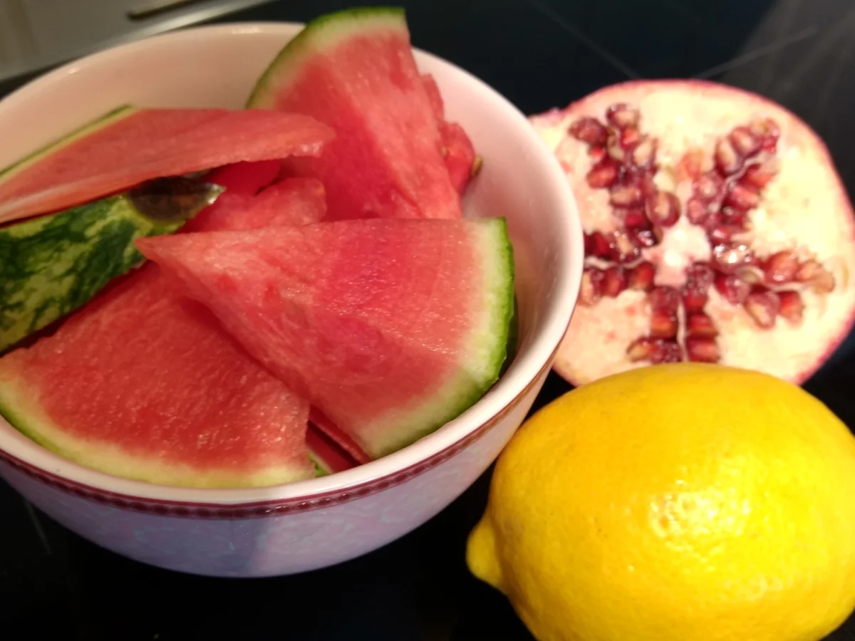 BiNe` S GRANATAPFEL - MELONEN - DETOX WASSER - Rezept - Bild Nr. 3370