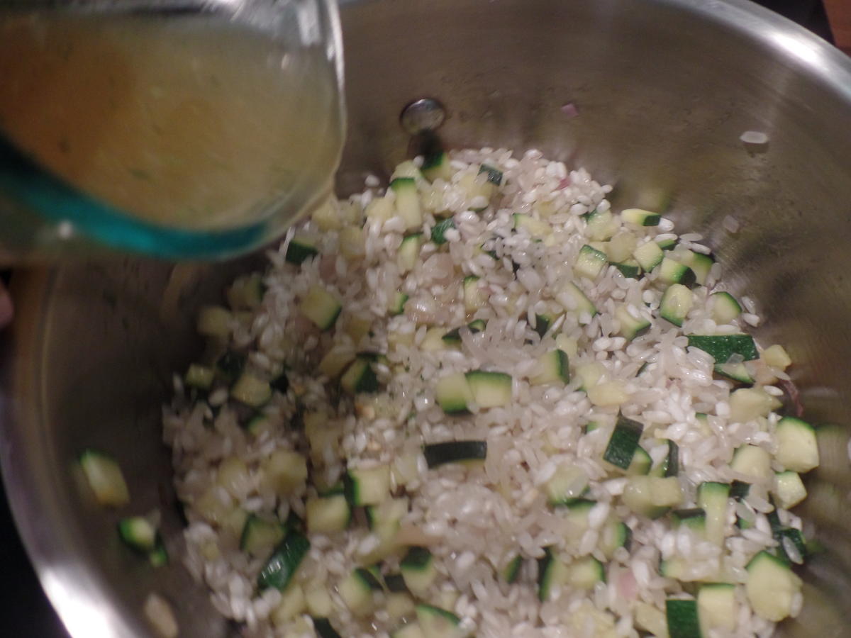 Gemüse-Risotto mit Garnelen - Rezept - Bild Nr. 3384