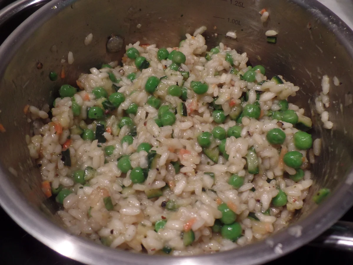 Gemüse-Risotto mit Garnelen - Rezept - Bild Nr. 3386