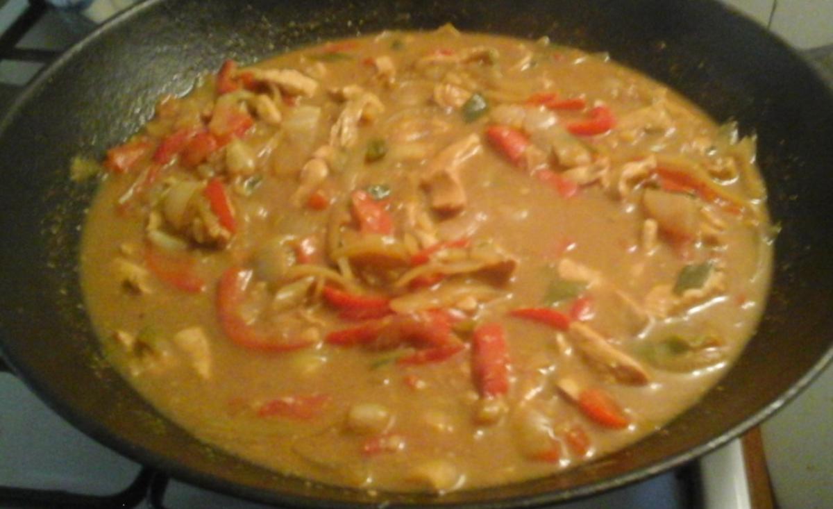 Hähnchenbrust-Gemüse-Curry mit Basmatireis - Rezept - Bild Nr. 3389