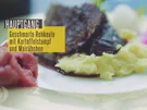 Rehkeule geschmort im Ofen mit Mairübchen und Kartoffelstampf - Rezept - Bild Nr. 2