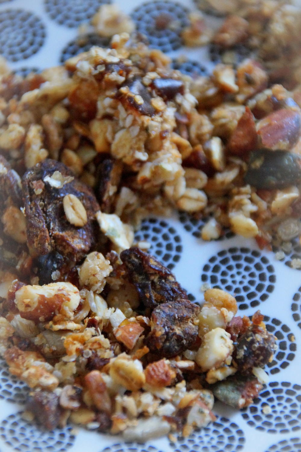 Frühstück: Zitronen-Amaranth-Granola, Knuspermüsli