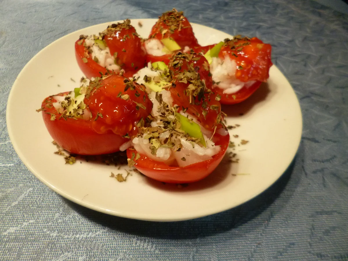 Rezept: Gefüllte Reistomaten Bild Nr. 3382 Gefüllte Reistomaten - Rezept - Bild Nr. 3382
